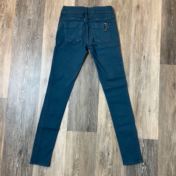 BLACK ORCHID Blue Skinny Jeans Size 24 - Picture 3 of 4